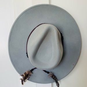 Brooklyn Hat Co Blue Grey Felt Hat